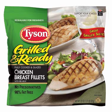 Tyson Chicken Breastesses.
